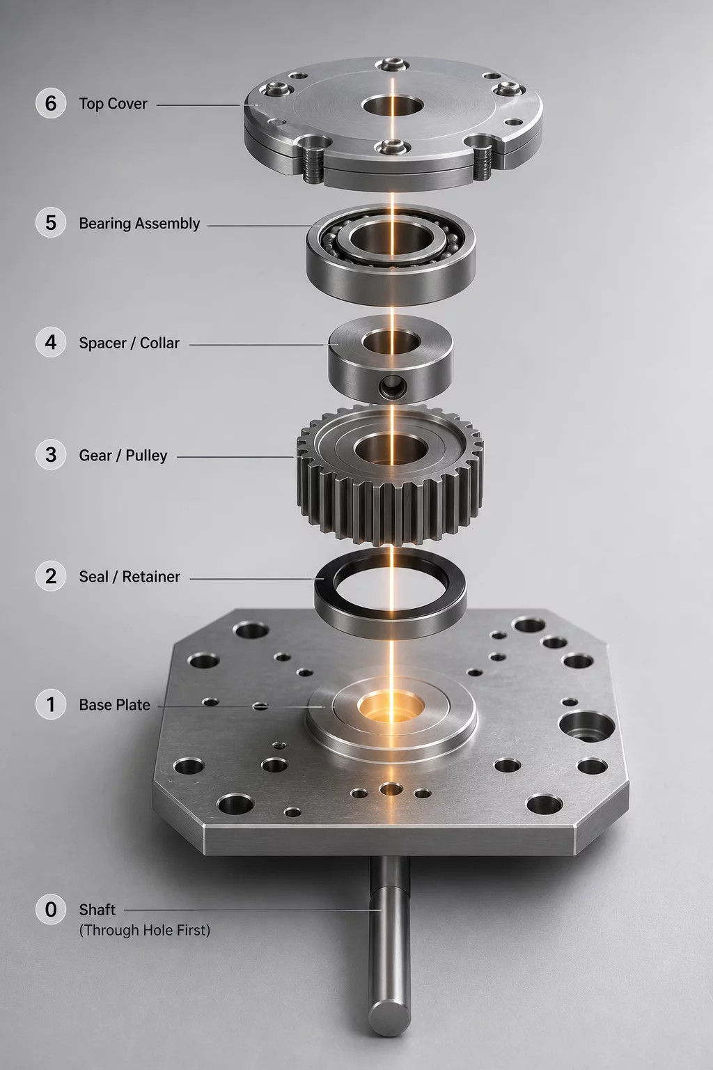 Mechanical Interface Breakdown Diagram